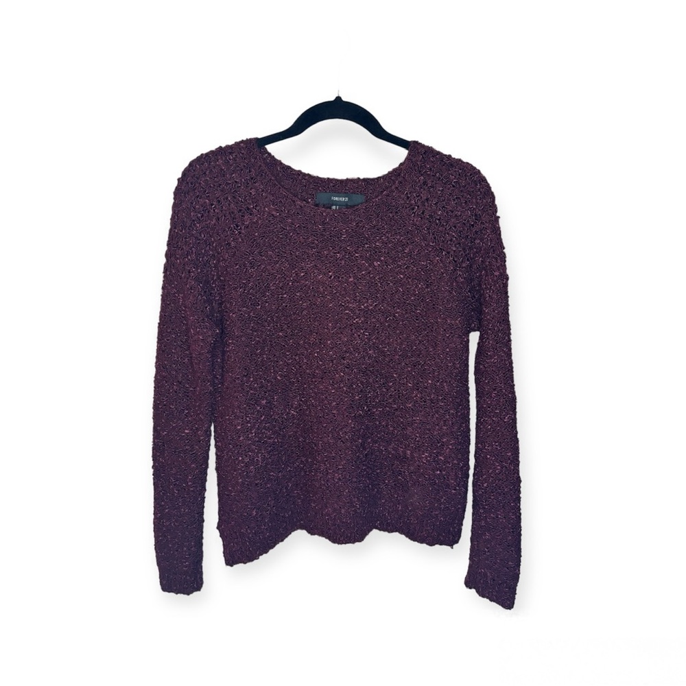 Forever 21 Maroon Sweater
